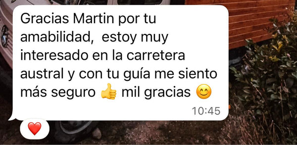 Testimonio sobre la Guía Carretera Austral